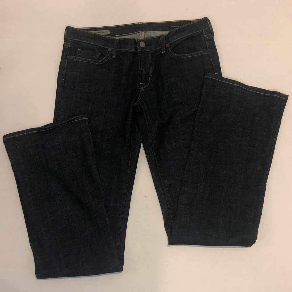 Citizens of Humanity Women’s Jeans Crochet H #234 Low Rise Boot Cut Dark Wash 30 - Picture 3 of 16